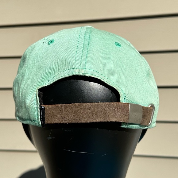 Vans Blue adjustable hat light blue baseball cap with palm trees - Picture 3 of 5